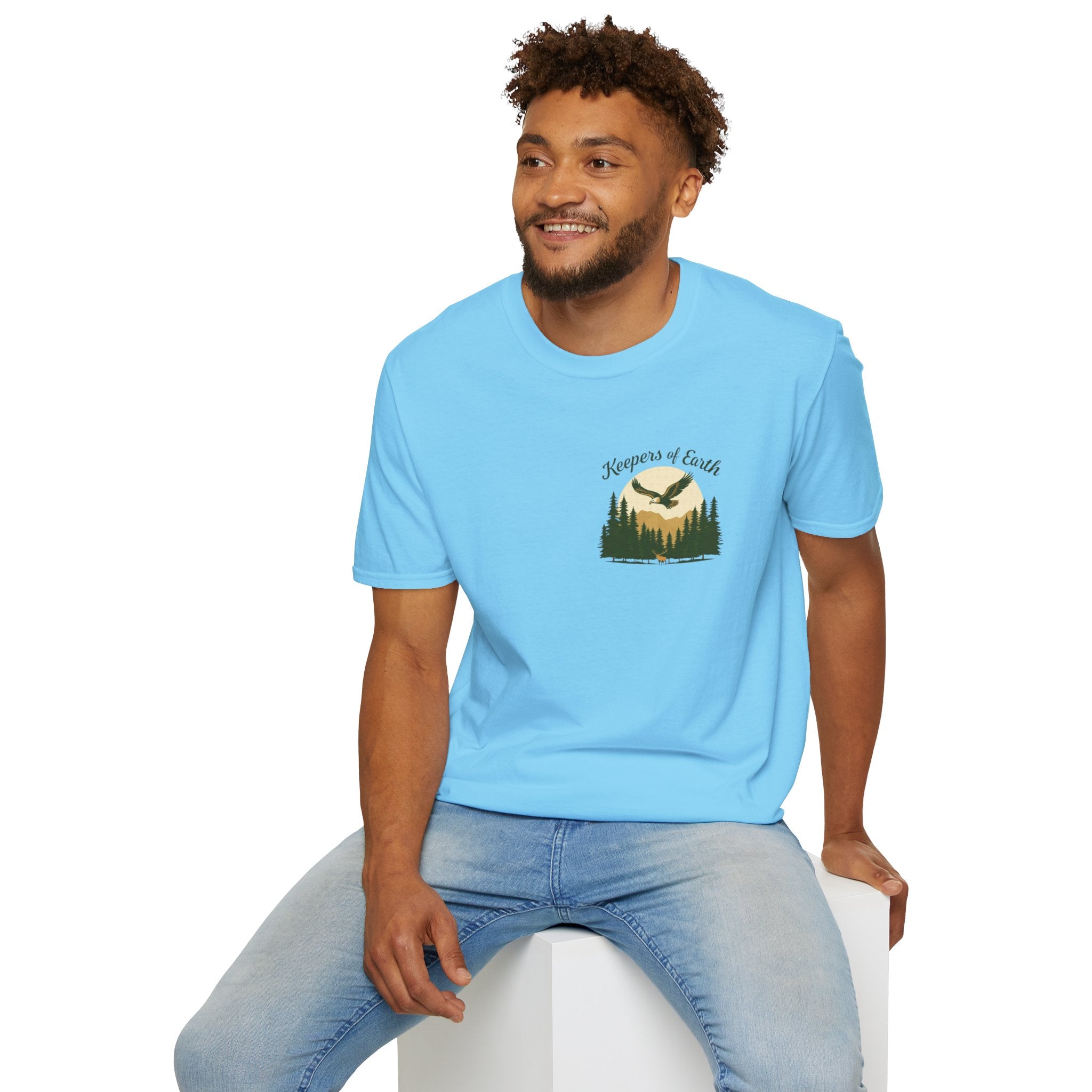 Keepers of the Earth Eagle and Elk T-shirt