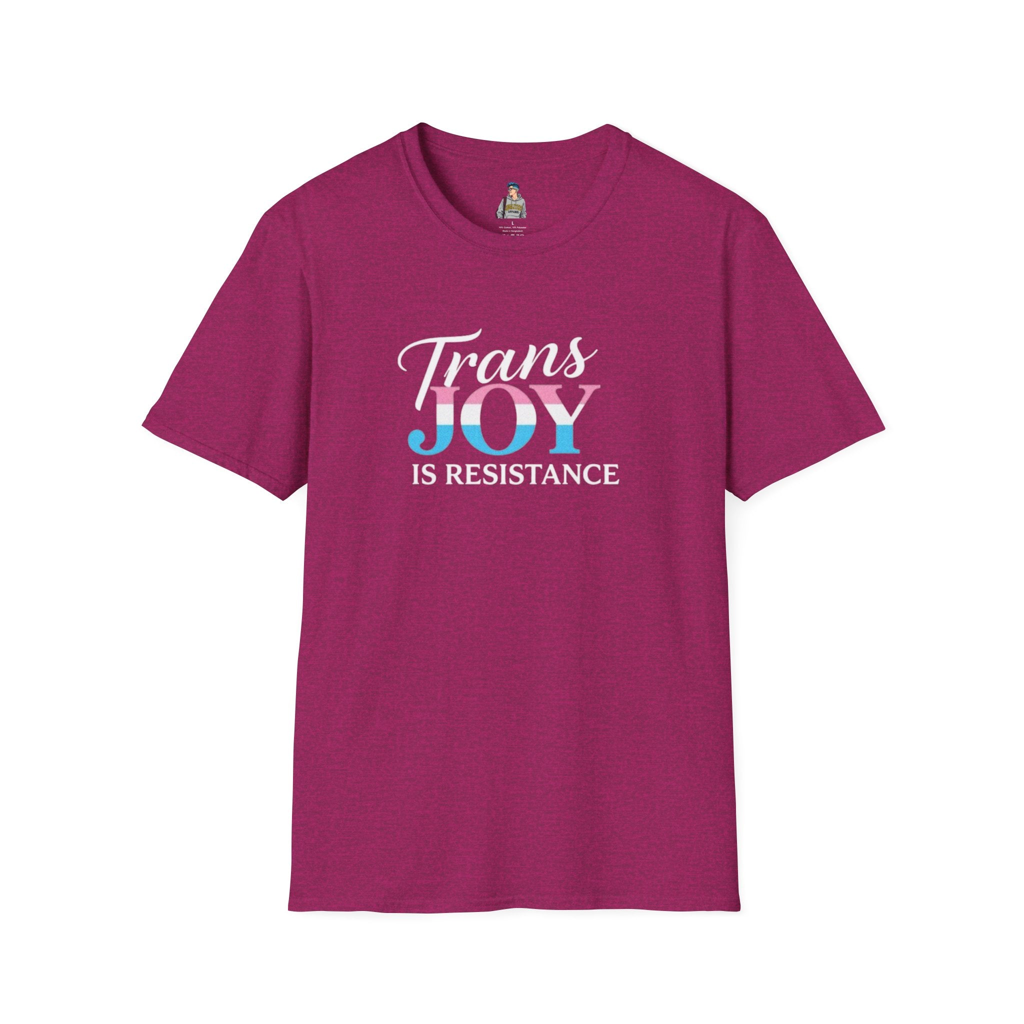 Trans Joy is Resistance Unisex T-Shirt - Celebrate Love and Empowerment