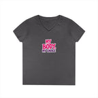 Empowerment V-Neck T-Shirt - "My Body, My Choice"