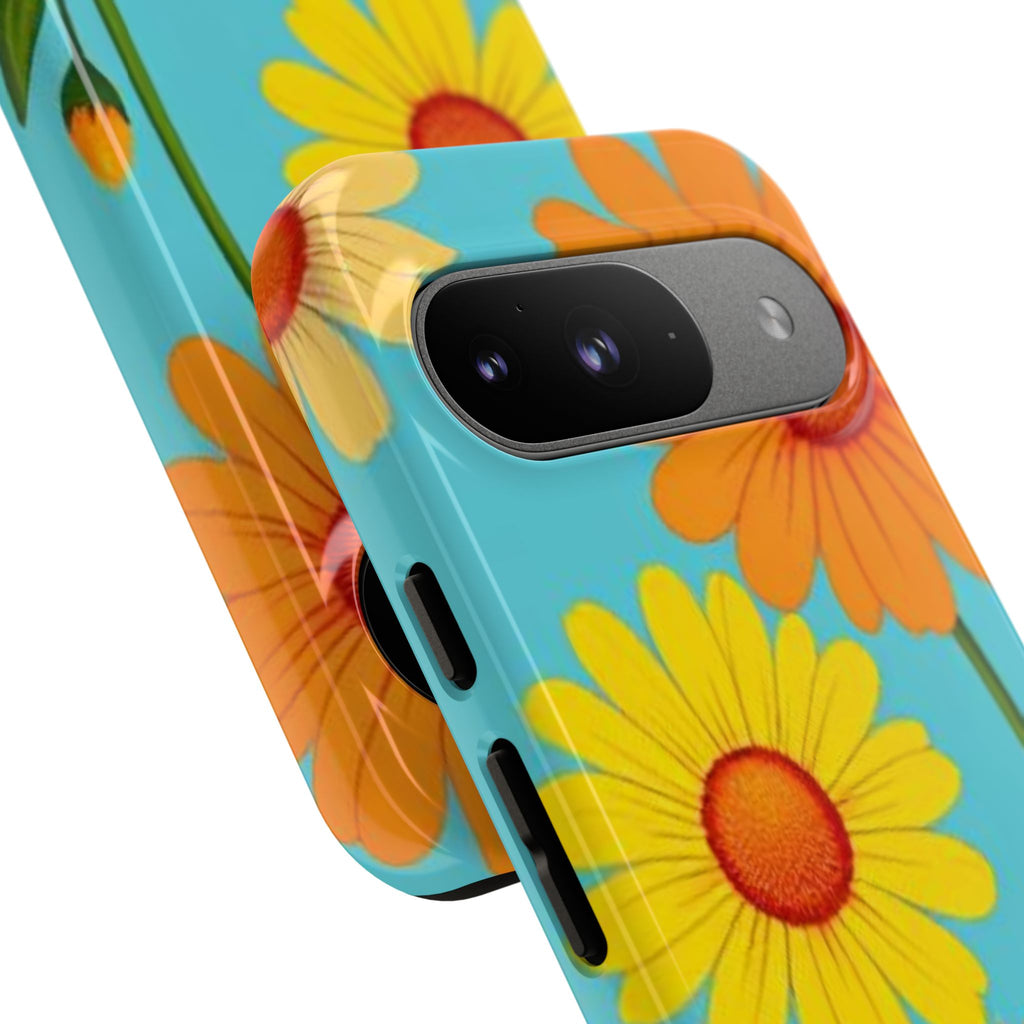 Floral Daisy Tough Case for Android
