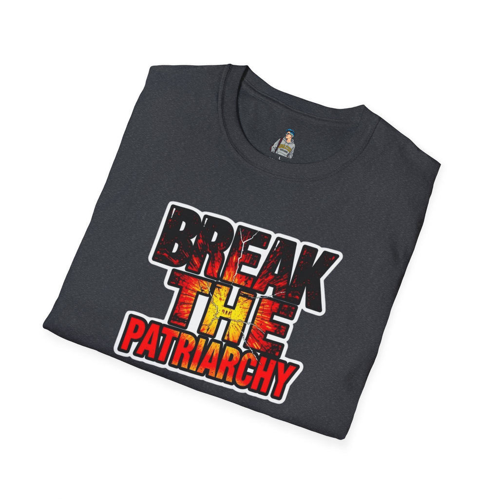 Break the Patriarchy Unisex Softstyle T-Shirt - Empowerment Wear for Social Change