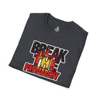 Break the Patriarchy Unisex Softstyle T-Shirt - Empowerment Wear for Social Change