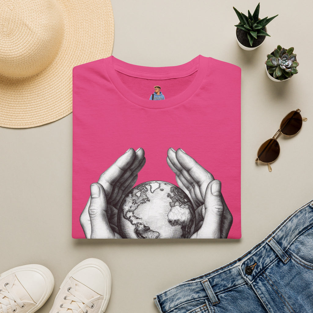 Earth in Your Hands T-Shirt — Protect the Planet Graphic Tee