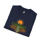 Mountain Scene Unisex Softstyle T-shirt