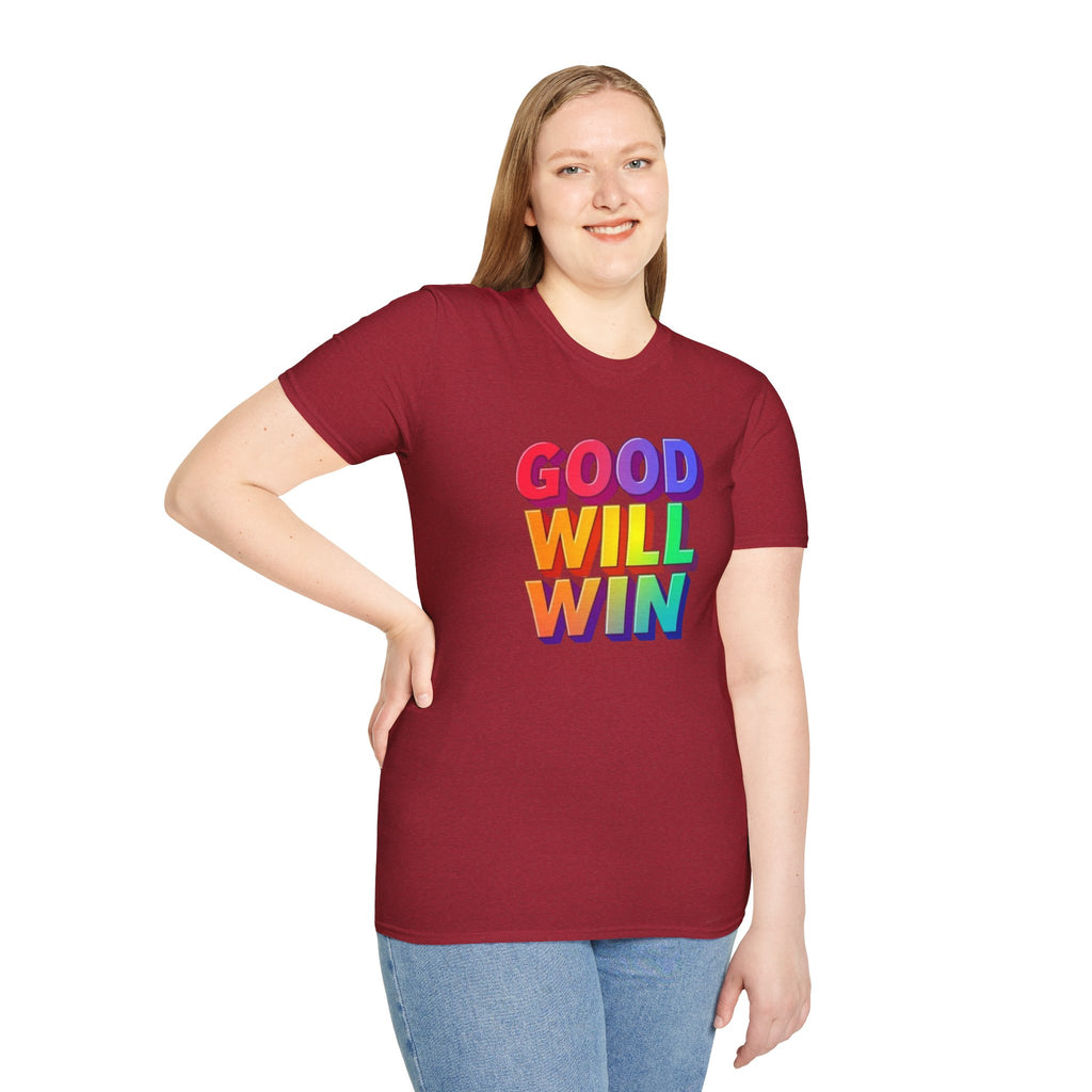 Rainbow Good Will Win T-shirt