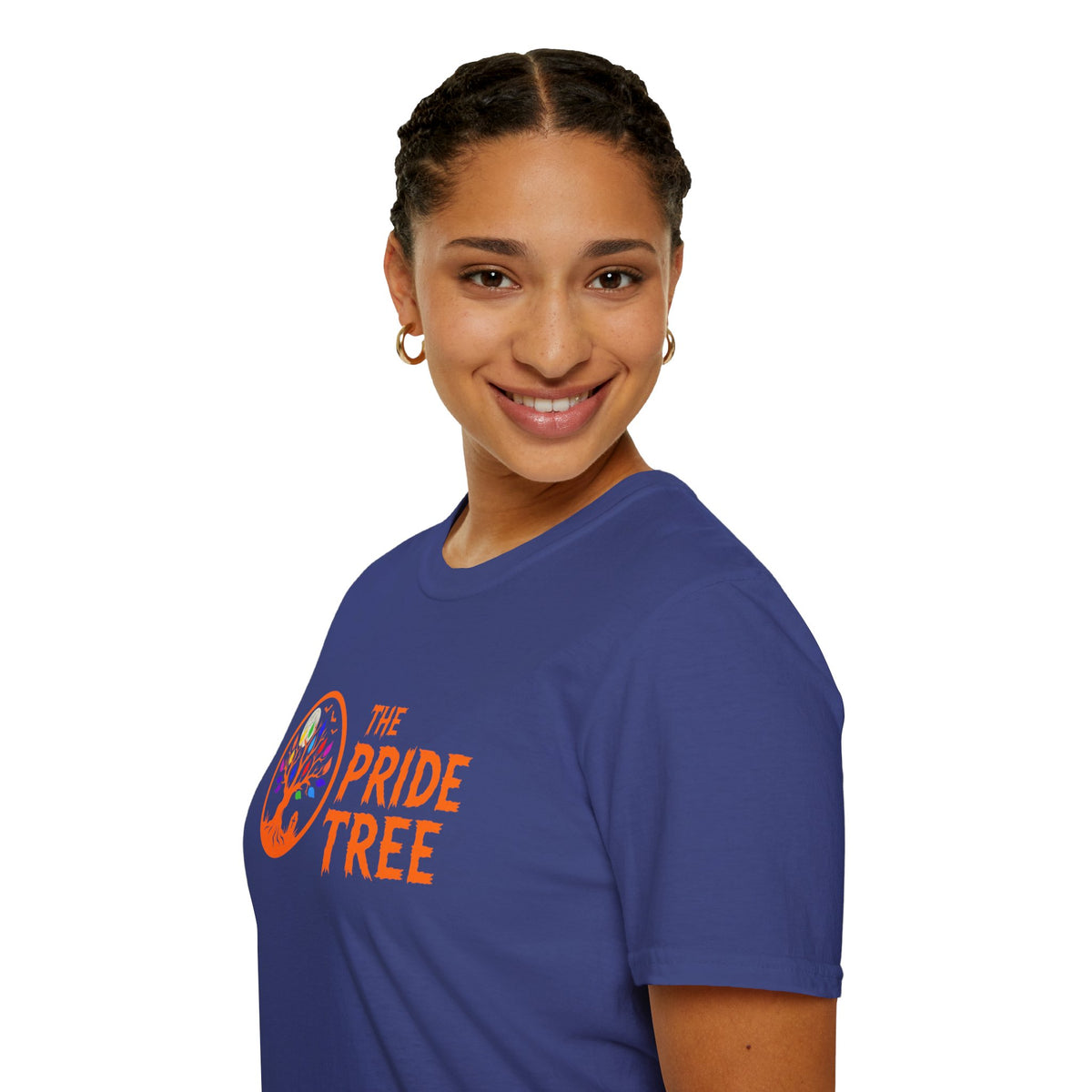 Orange Halloween Logo Pride Tree T-Shirt