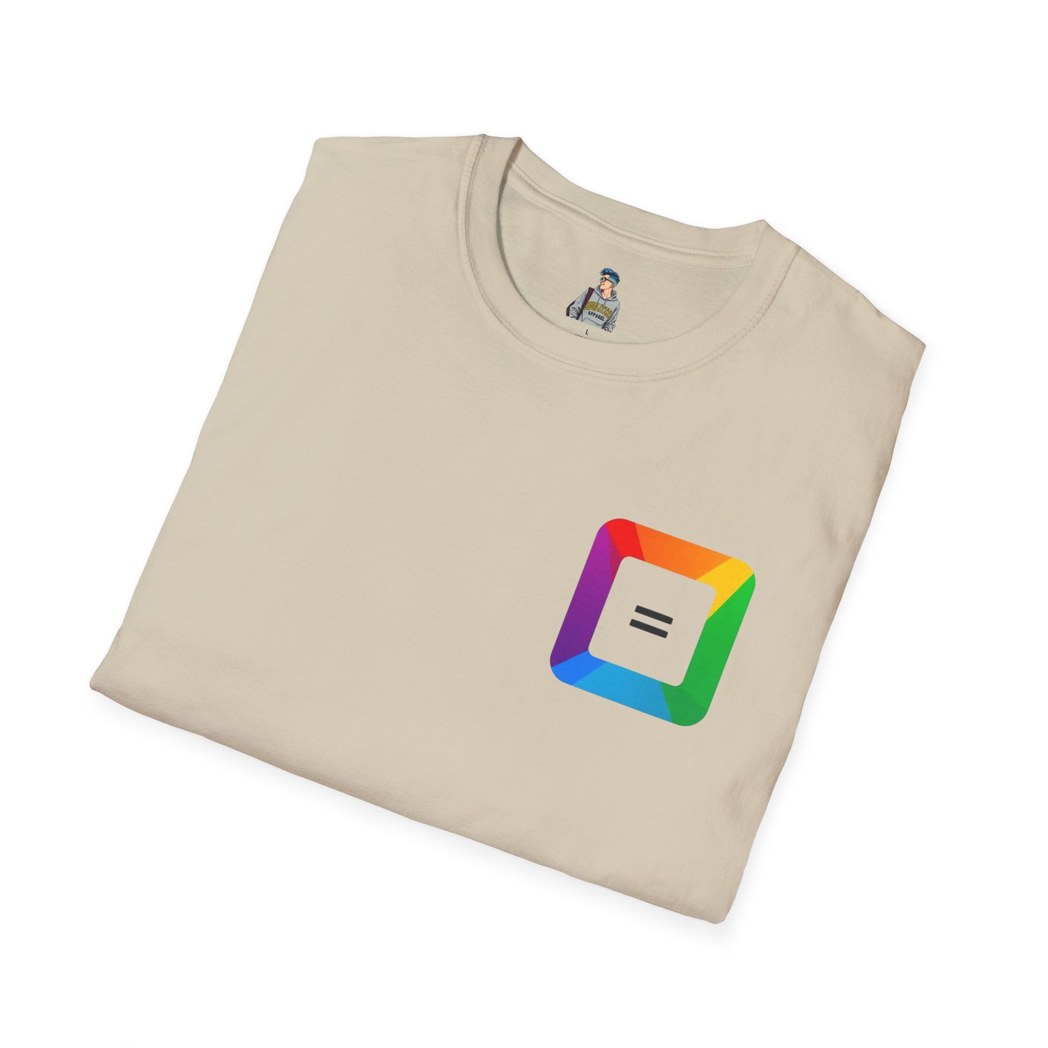 Pride-Theme Unisex Softstyle T-Shirt - "True freedom is Equality for ALL"