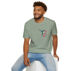 Floral Hummingbird T-Shirt