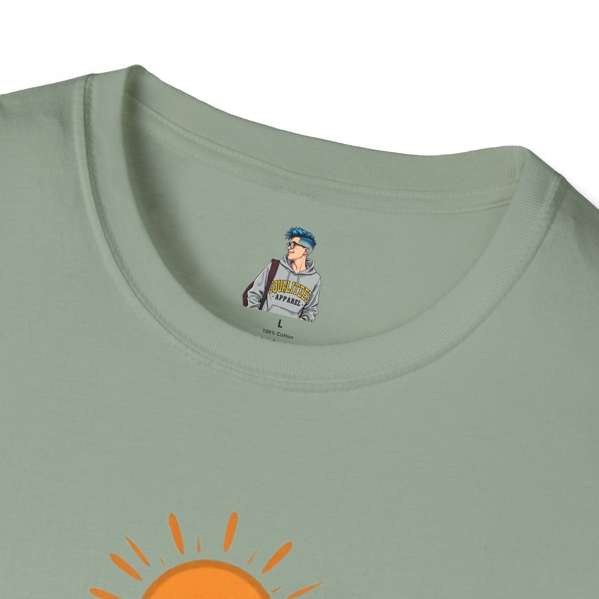 Mountain Scene Unisex Softstyle T-shirt