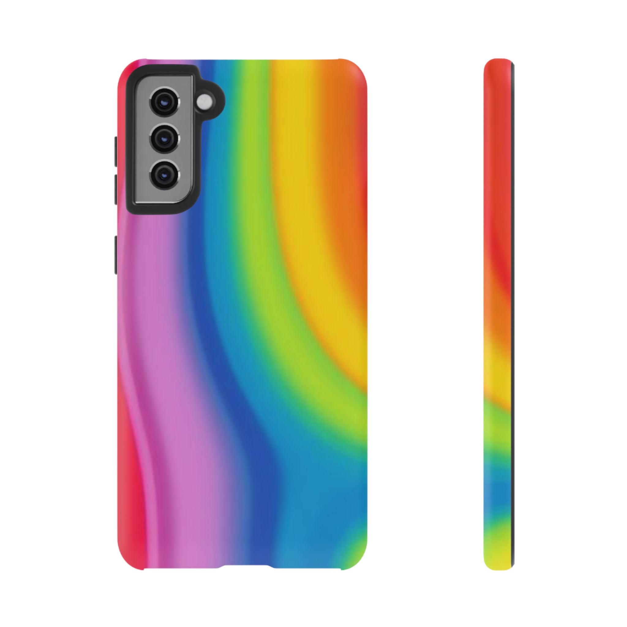 Rainbow Swirl Tough Case for Android
