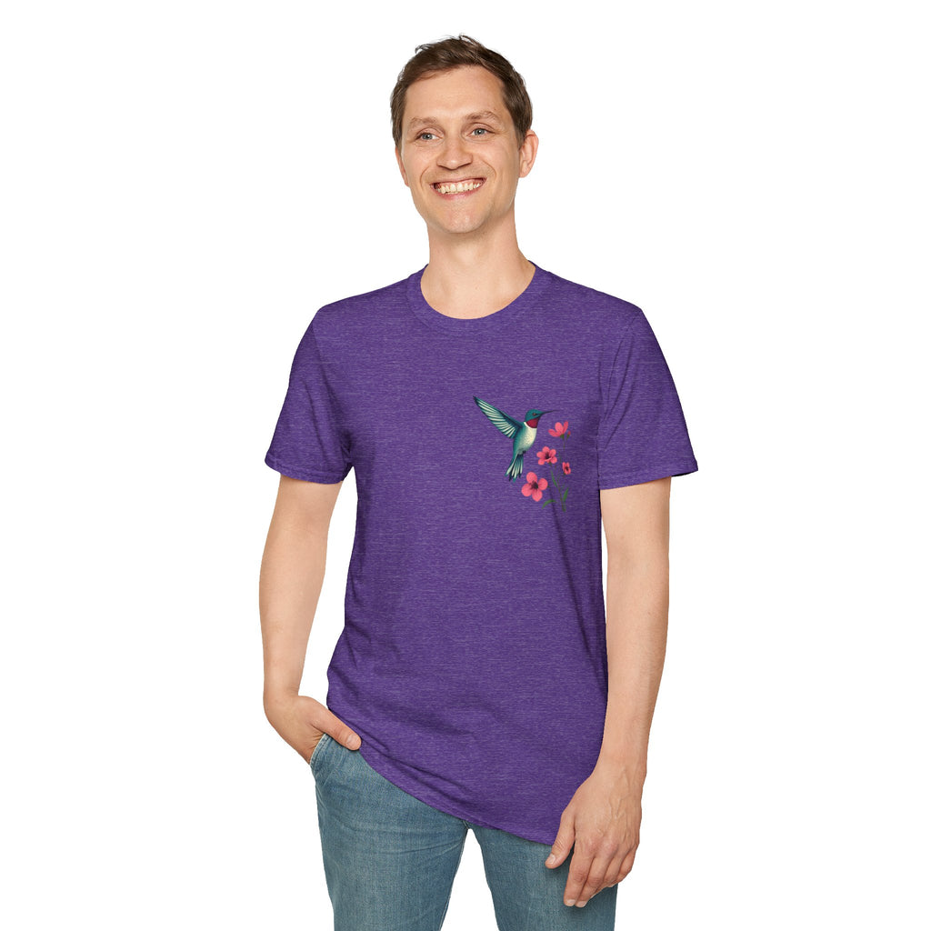 Floral Hummingbird T-Shirt