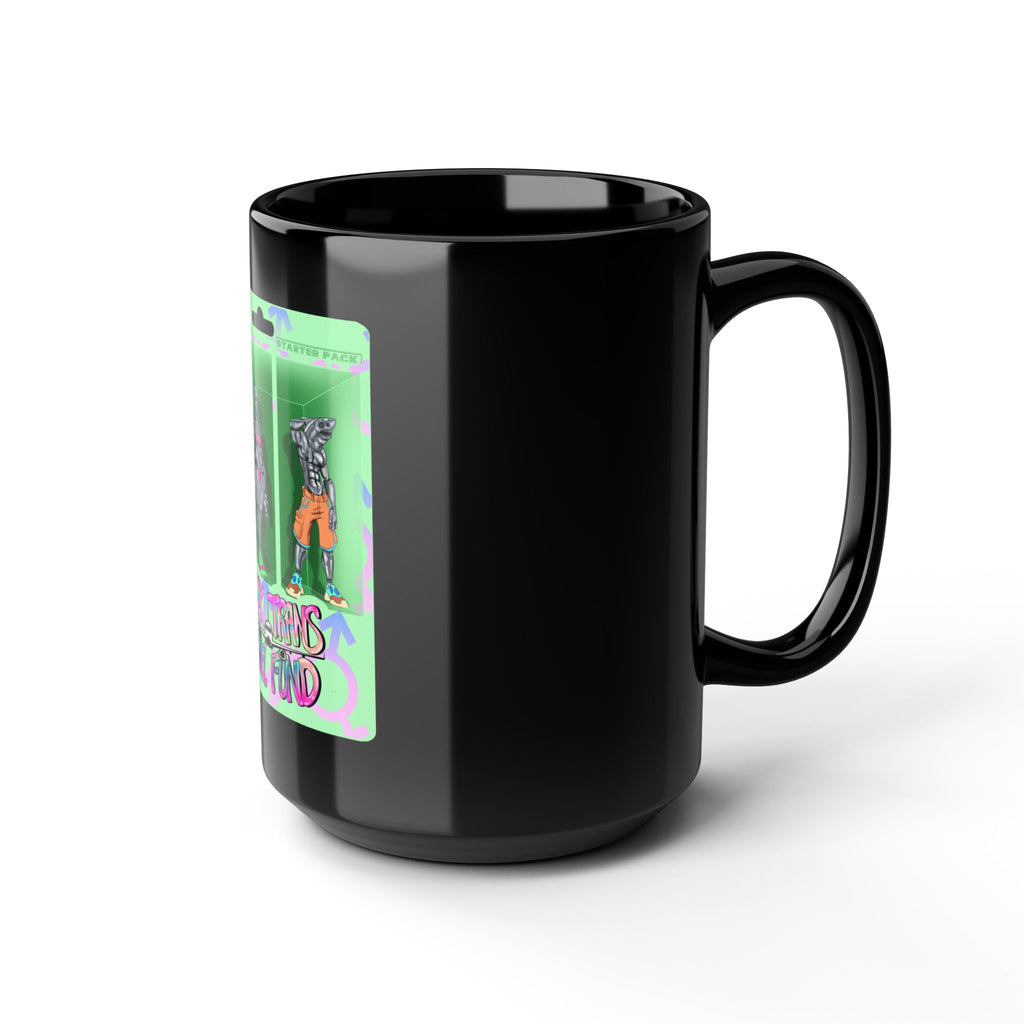 BTTF - Black Trans Travel Fund Black Ceramic Mug 11oz/15oz