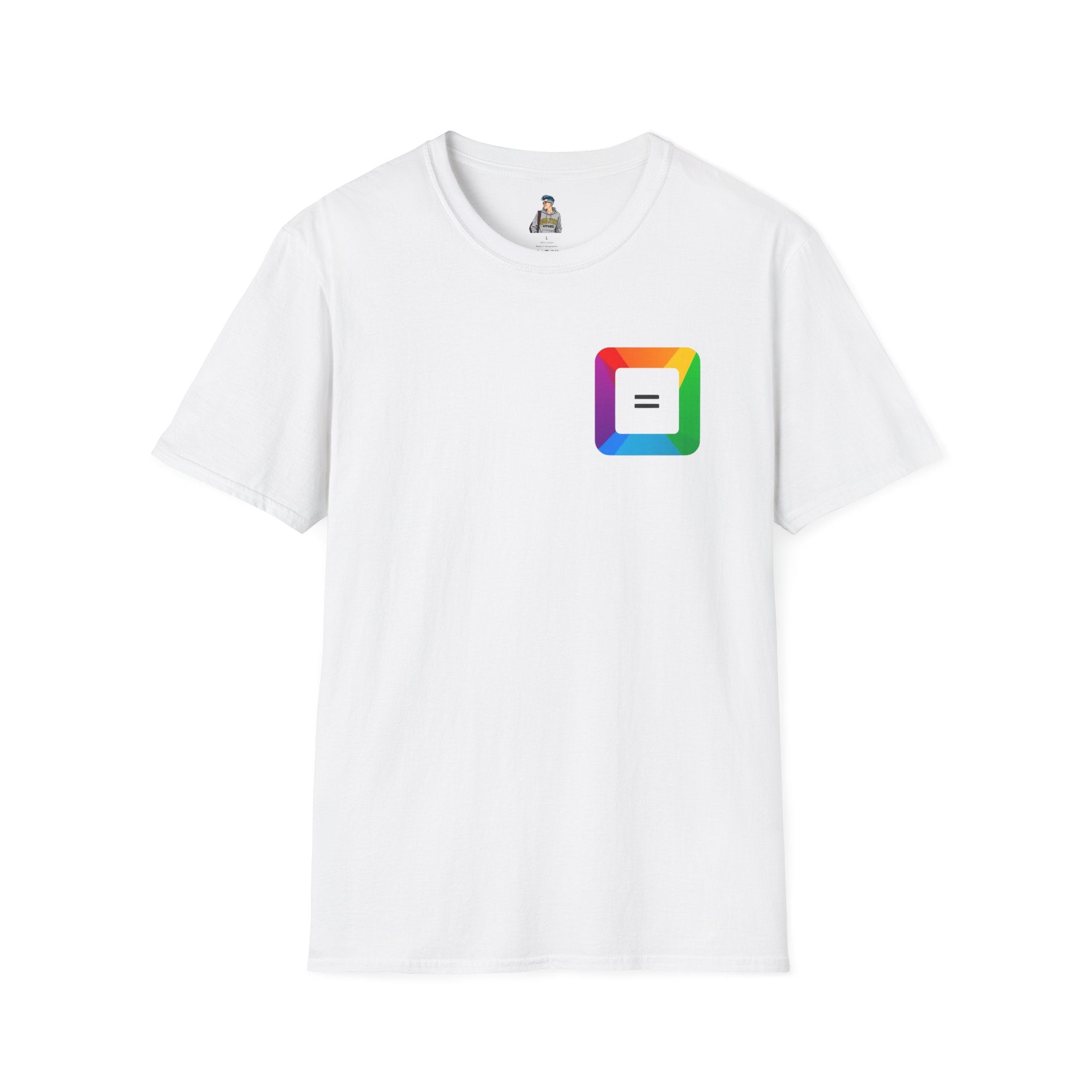 Pride-Theme Unisex Softstyle T-Shirt - "True freedom is Equality for ALL"