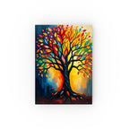 Painted Tree Hard Backed Journal - Perfect for Gifts, Journaling, and Celebrations