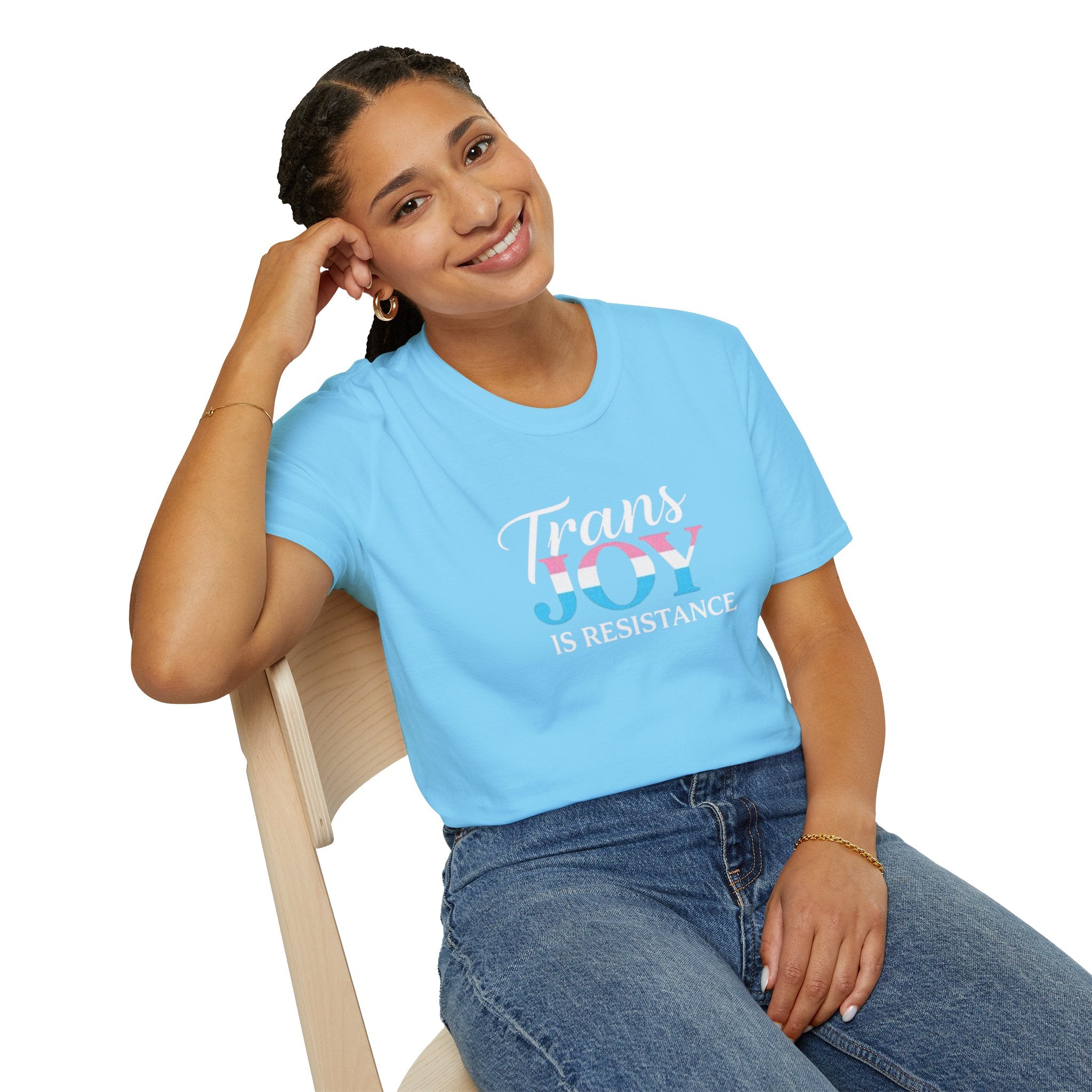 Trans Joy is Resistance Unisex T-Shirt - Celebrate Love and Empowerment
