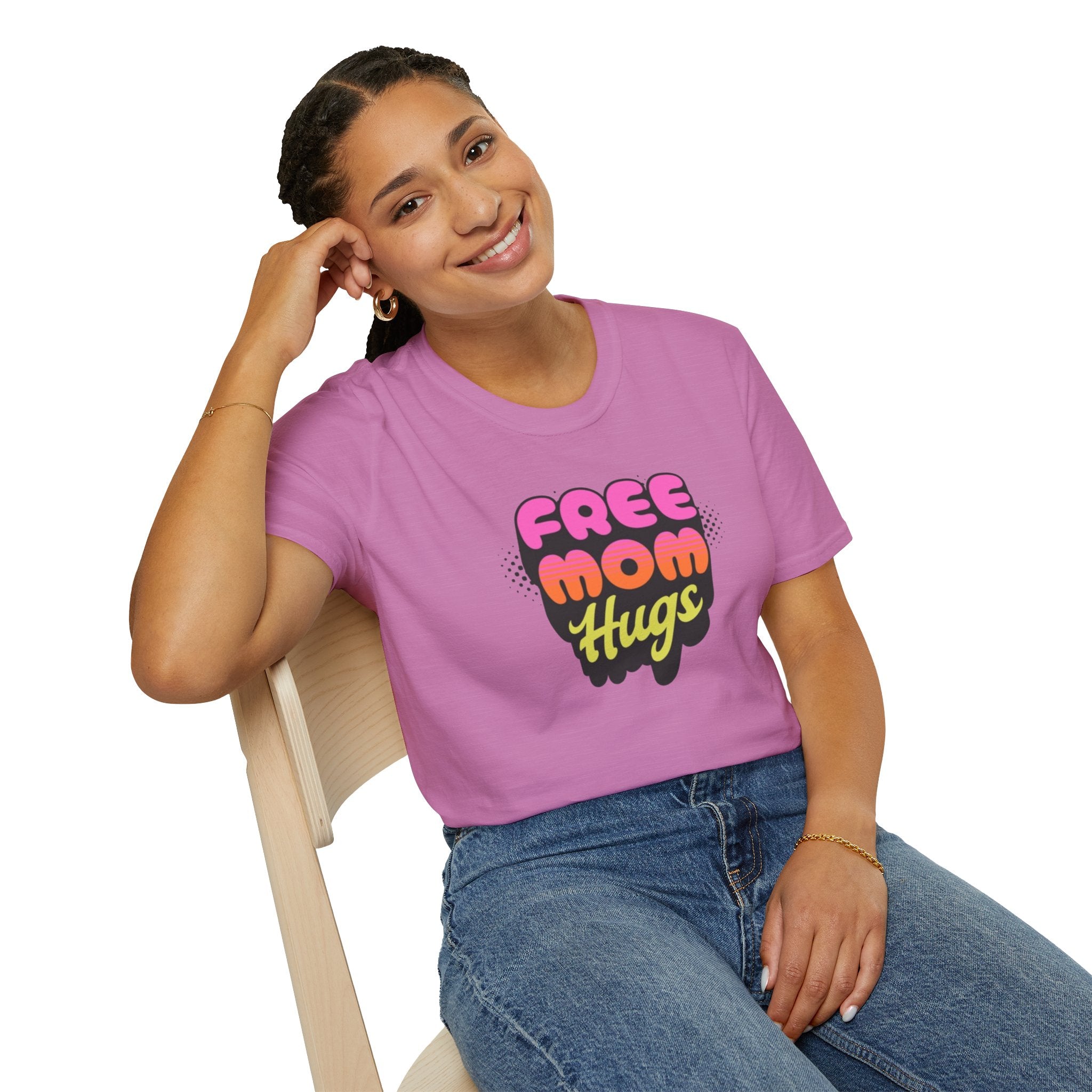 Free Mom Hugs Unisex Softstyle T-Shirt