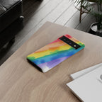 Rainbow Watercolor Art Tough Cases For Android & iPhone