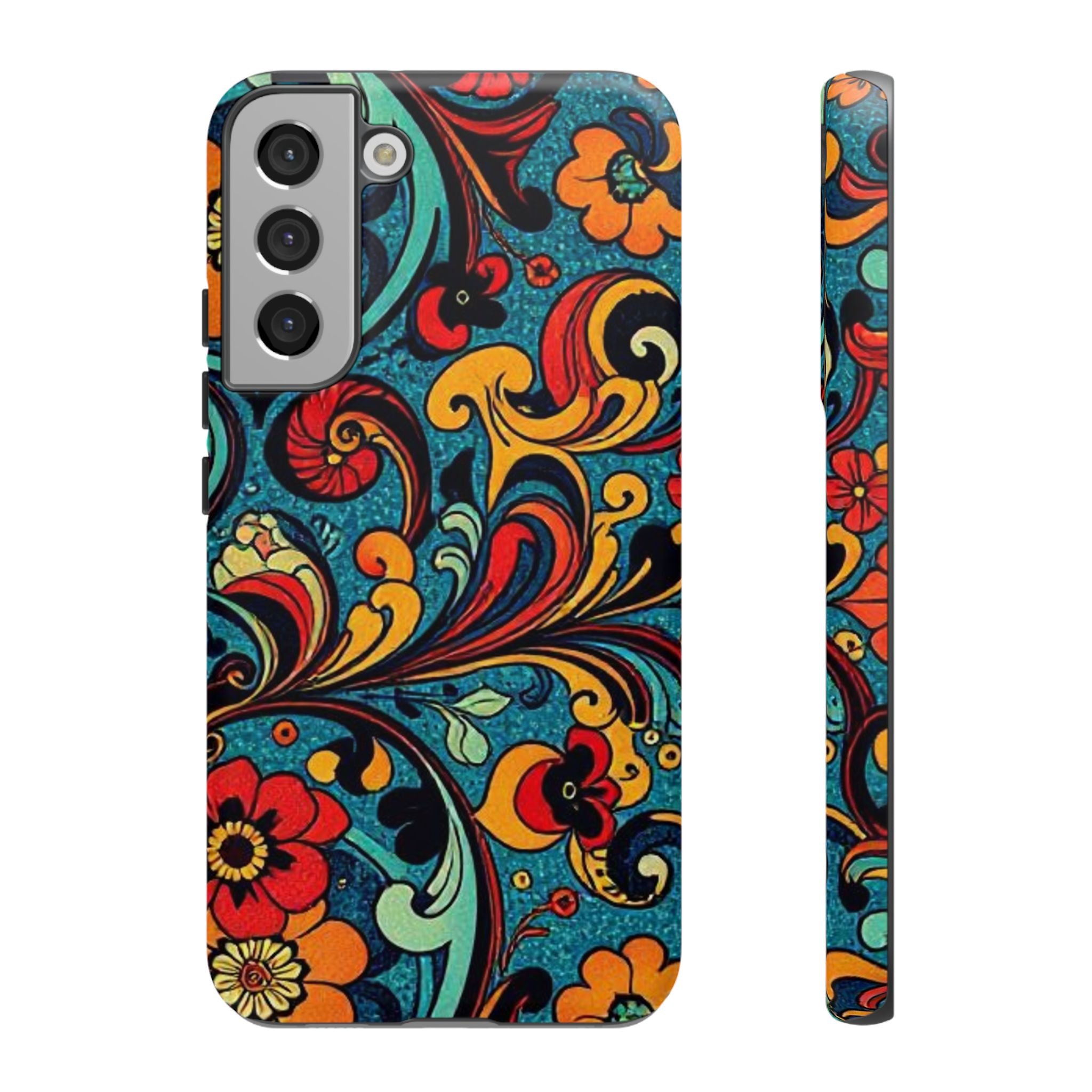 Floral Paisley Tough Case for Android