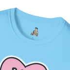 Unisex Softstyle T-Shirt - 'Boss Bitch' Heart Design - Funny Statement Tee