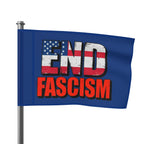 END FASCISM - Protest Flag