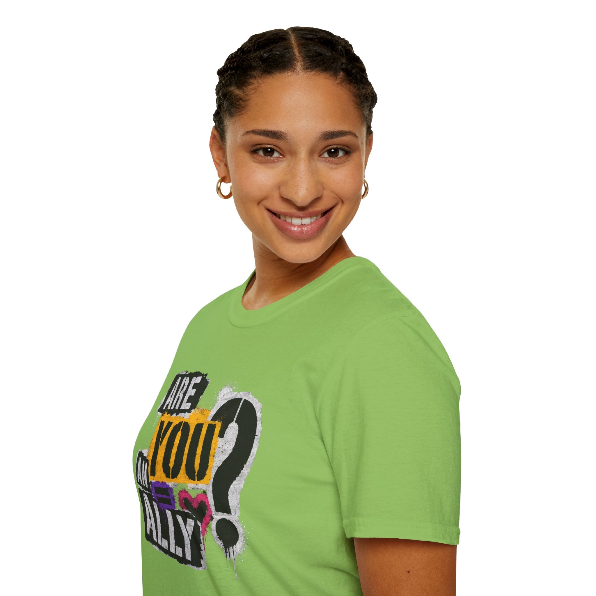 Are You An Ally? Graphic T‑Shirt — Pride & Allyship Tee
