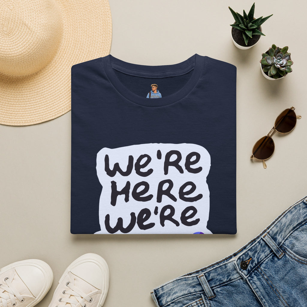 We’re Here We’re Queer Pride Tree Las Vegas T-Shirt