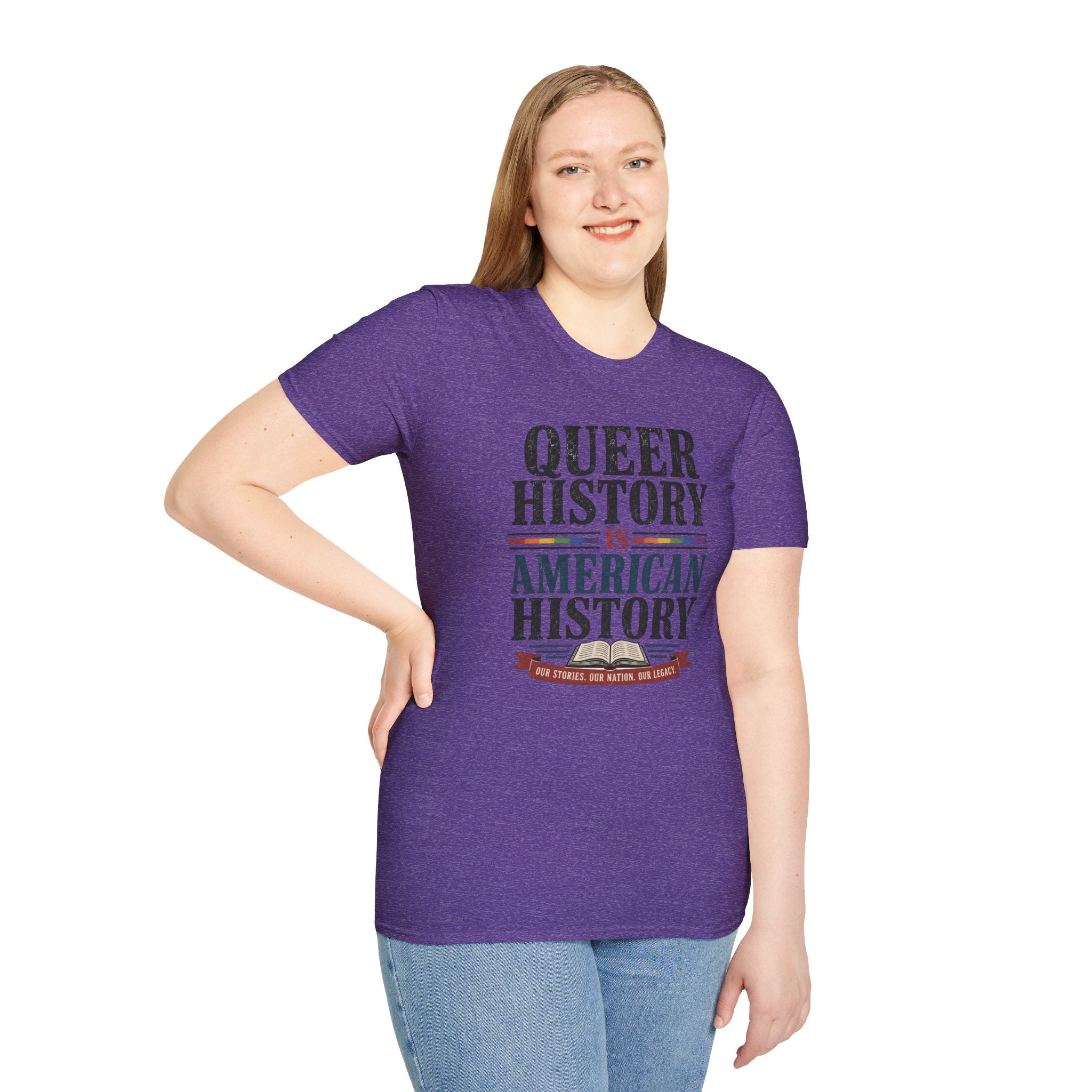 Queer History Is American — Graphic T-Shirt