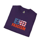 End Fascism Unisex Softstyle T-Shirt | Bold Patriotic Statement Tee
