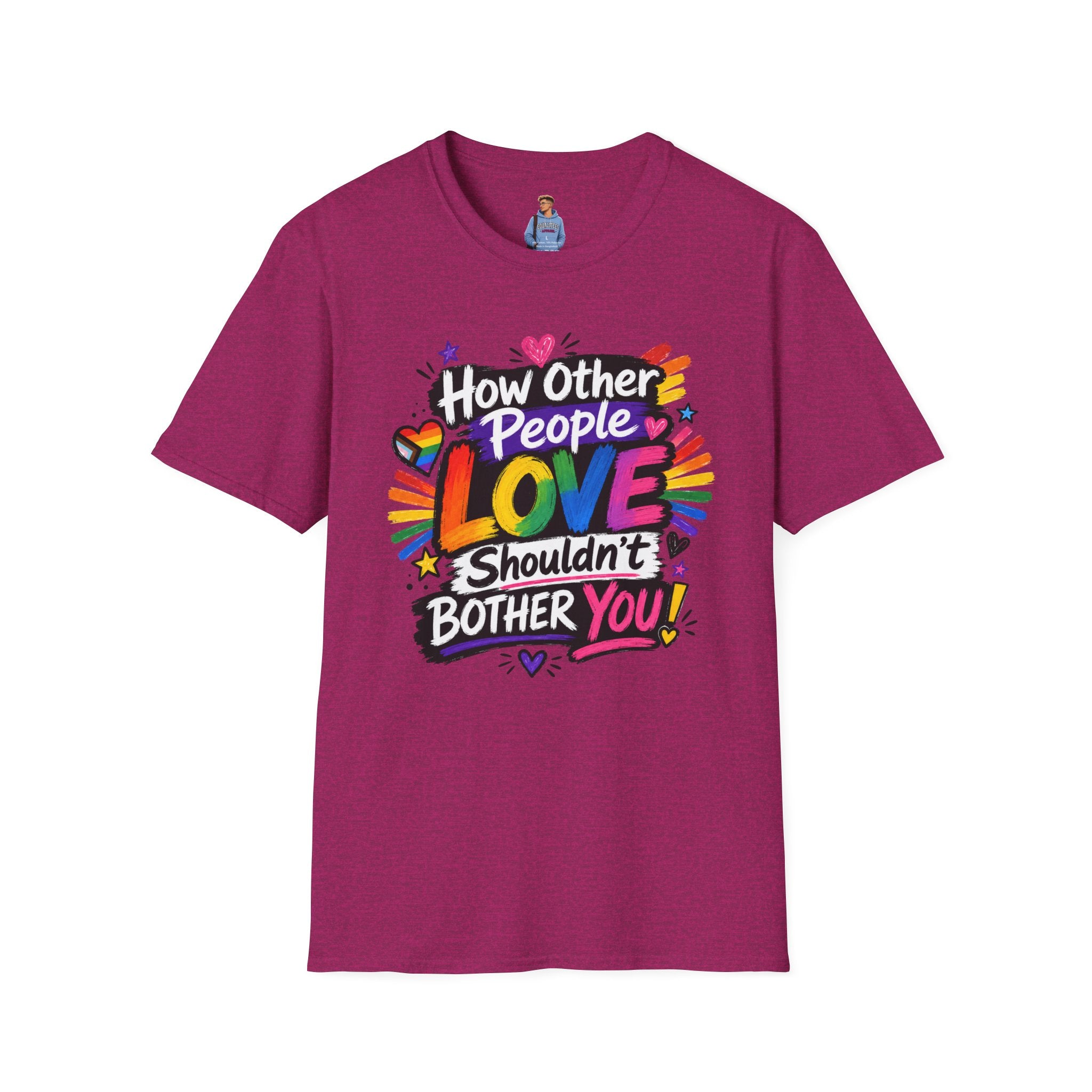 How Other People Love Rainbow T-Shirt — Inspirational LGBTQ+ Pride Tee
