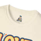 T-Shirt — "Love & Let Love" Retro Rainbow Peace Tee