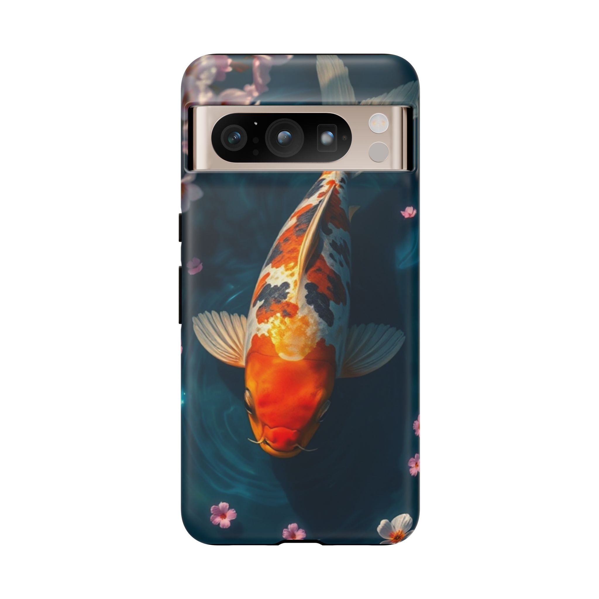 Peaceful Koi Cherry Blossom Tough Cases For Android & iPhone