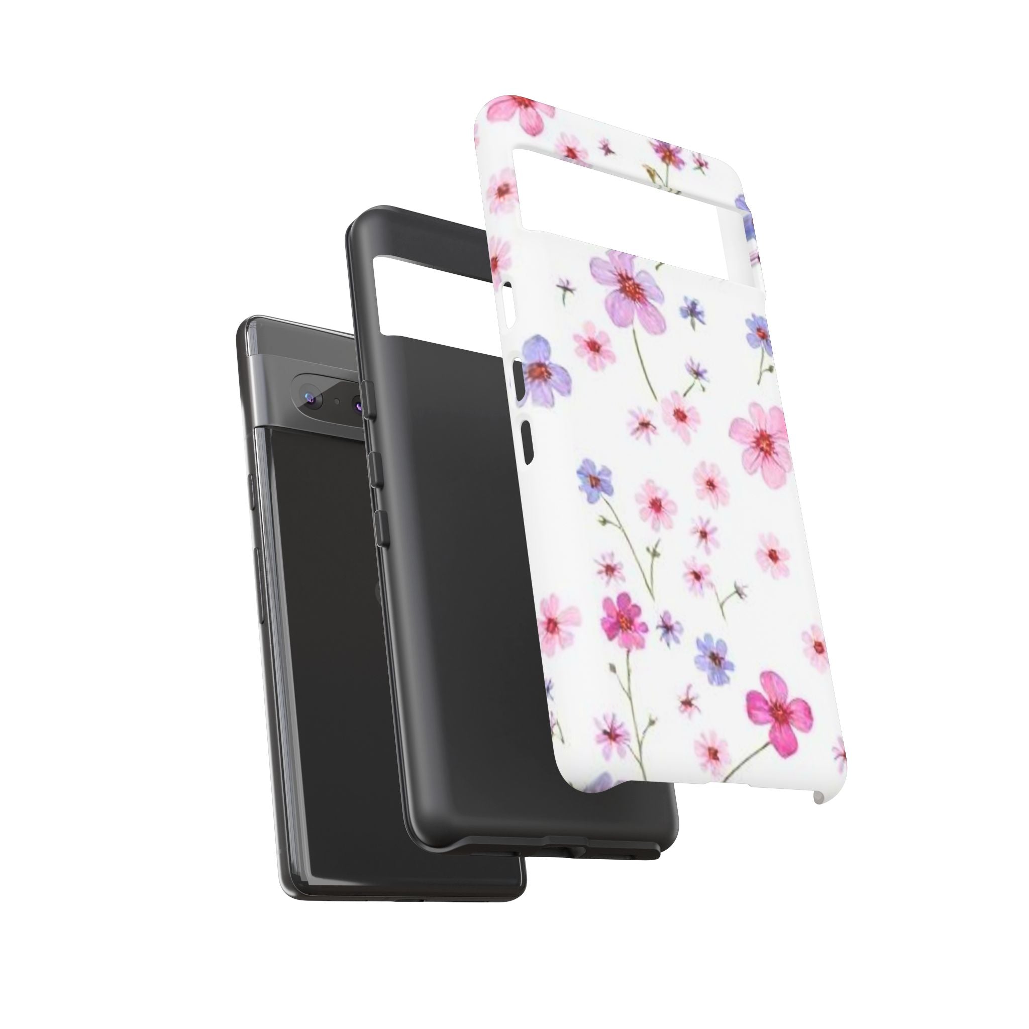 Pink Wildflower Tough Case for Android