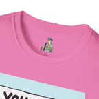 You Don't Know Me Enough to Hate Me Trans Pride T-Shirt - Unisex Softstyle Tee for Casual Wear