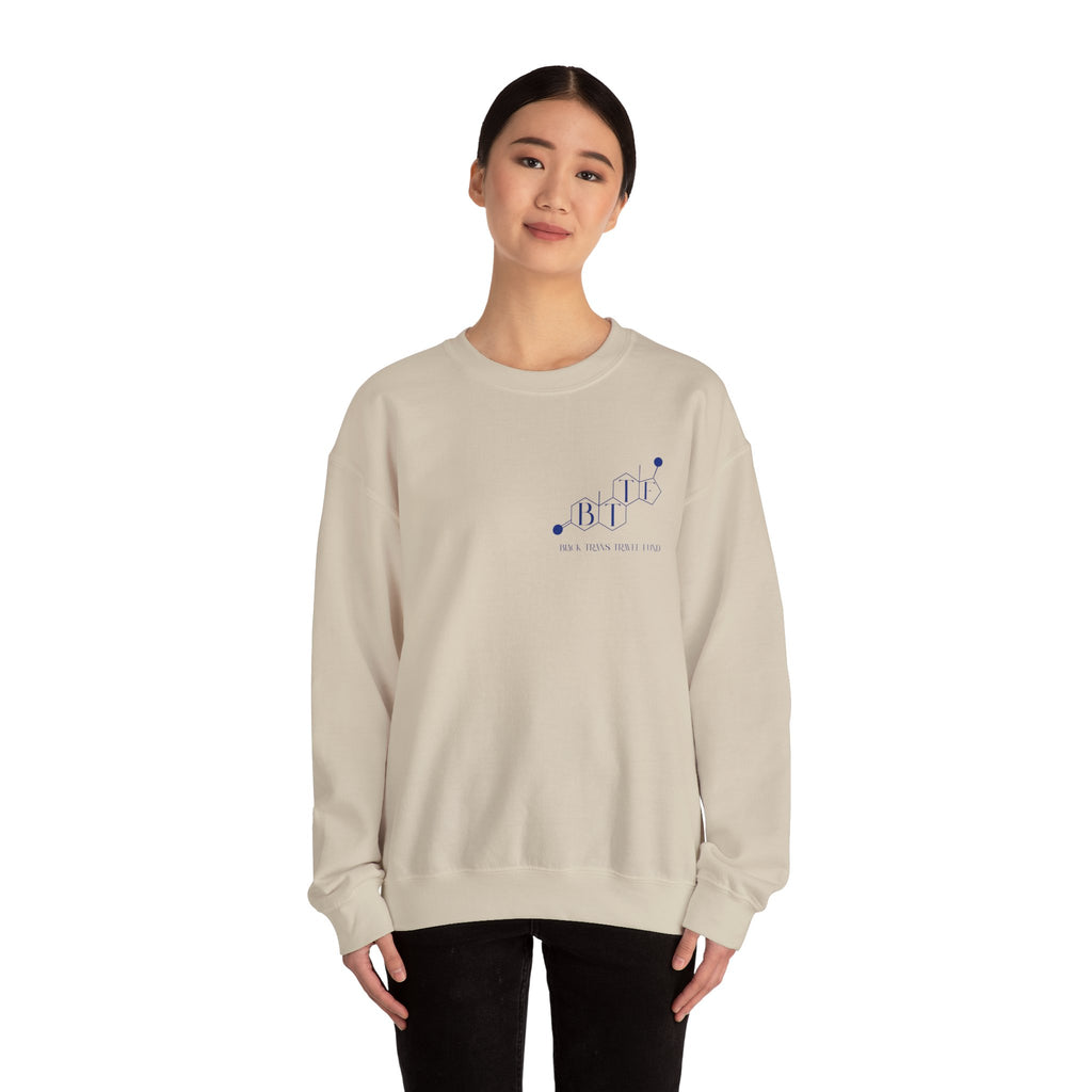 BTTF - Black Trans Travel Fund Unisex Crewneck Sweatshirt