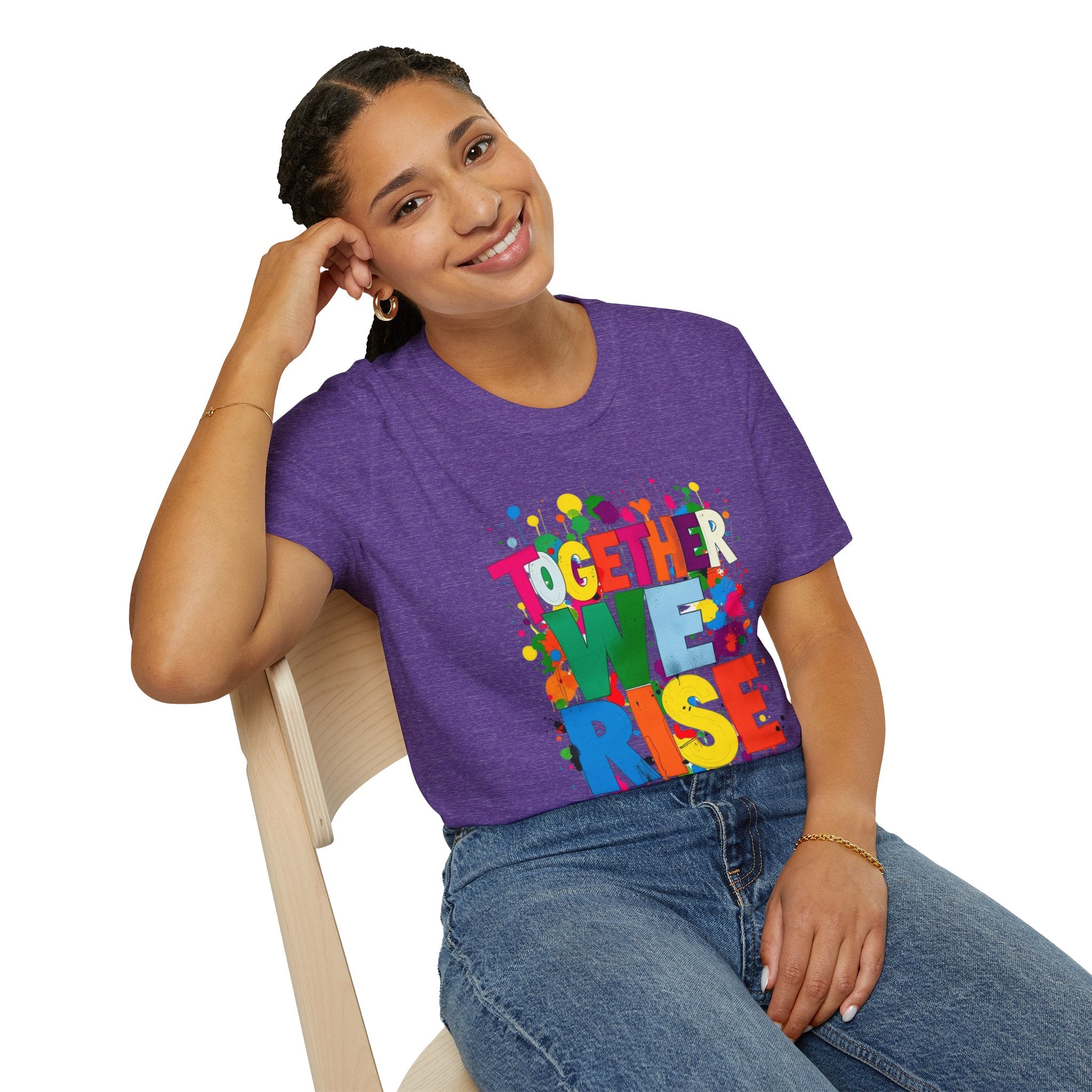 Together We Rise Unisex Softstyle T-Shirt
