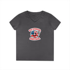 Stay Hydrated Punch Nazis V-Neck T-Shirt - Protest against Fascism Message Tee for Activists