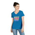 Protect Trans Kids V-Neck T-Shirt | Supportive Apparel for Advocacy
