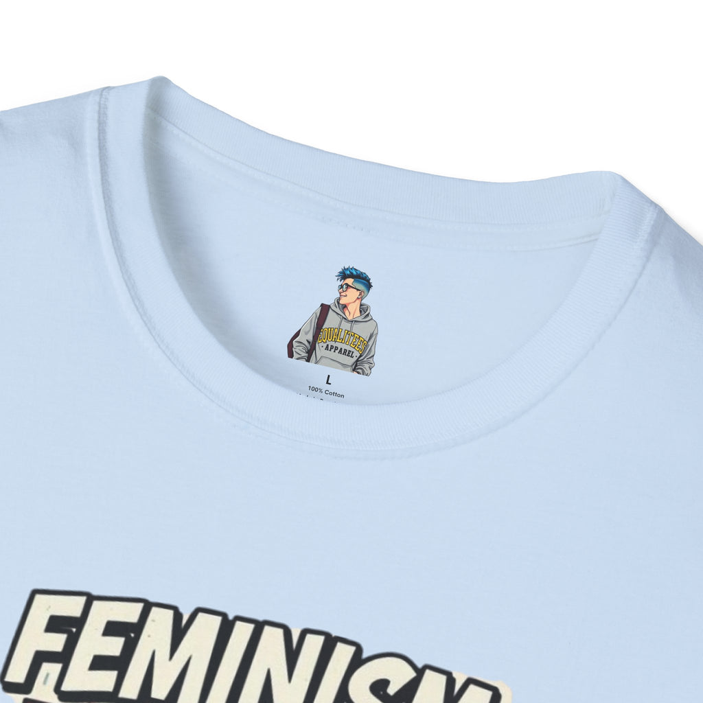 FEMINISM: The Radical Notion that Women are People Unisex Softstyle T-Shirt - Empowering Graphic Tee for Activists
