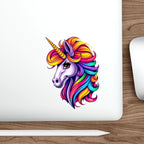 Die-Cut Stickers Purple Unicorn