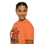 T-Shirt — "It's Good To Be Woke" Graphic Tee (Alarm Clock Design)