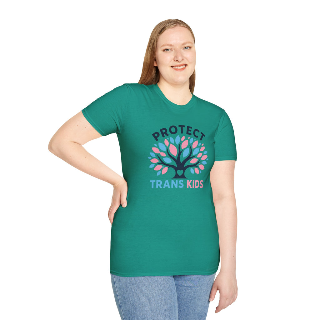Protect Trans Kids Pride Tree Las Vegas T-Shirt