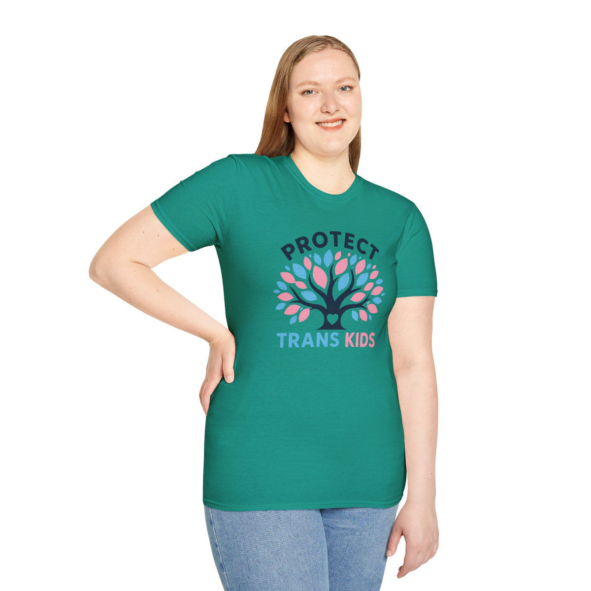 Protect Trans Kids Pride Tree Las Vegas T-Shirt