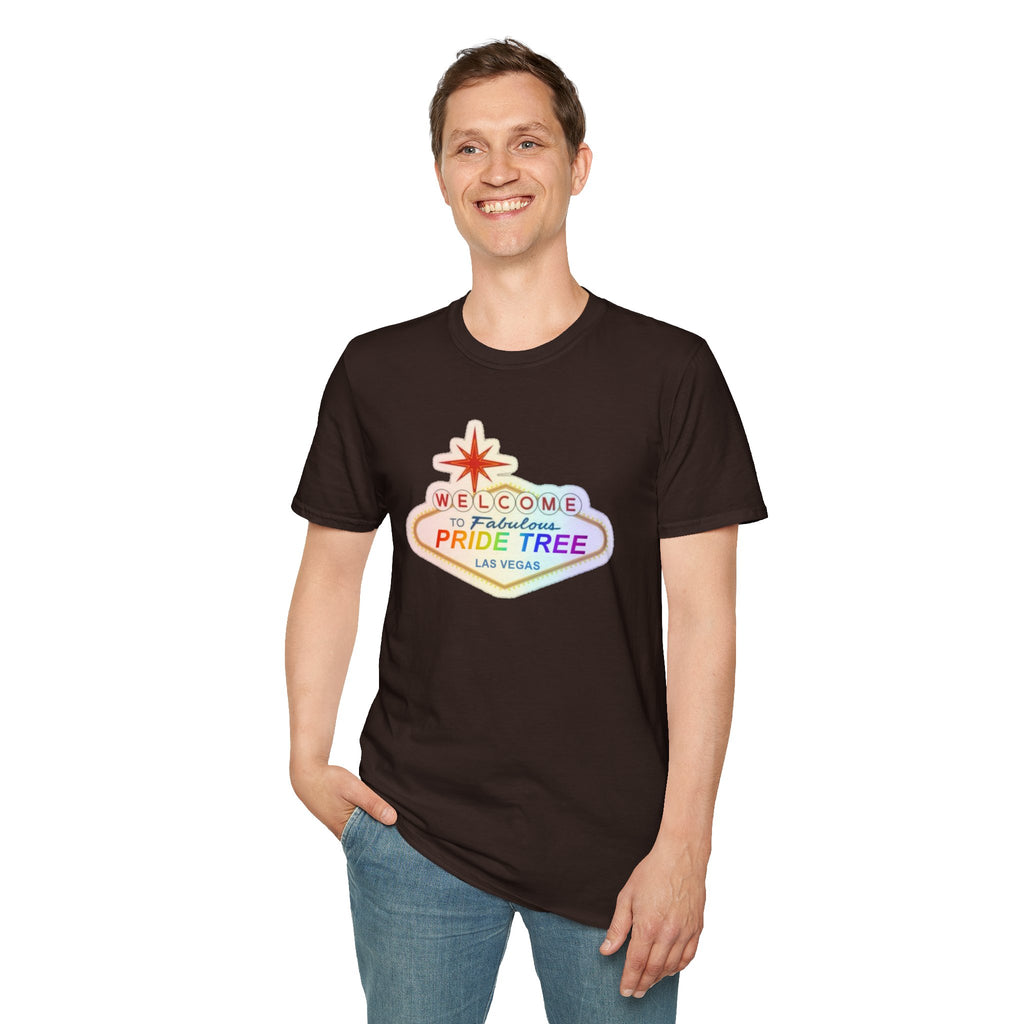 Welcome to Fabulous Pride Tree Las Vegas T-Shirt