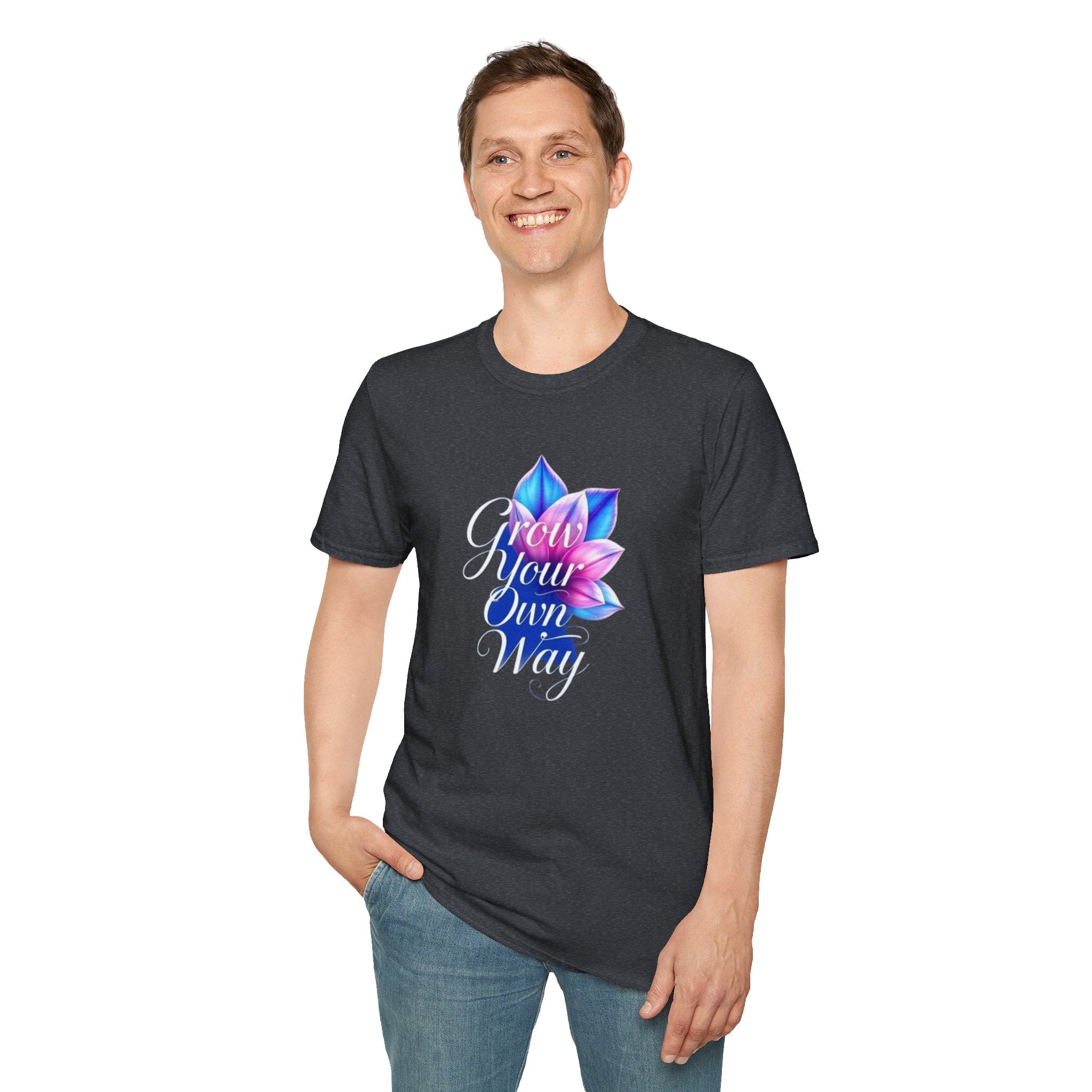 Empowerment Lotus, Grow Your Own Way T-Shirt