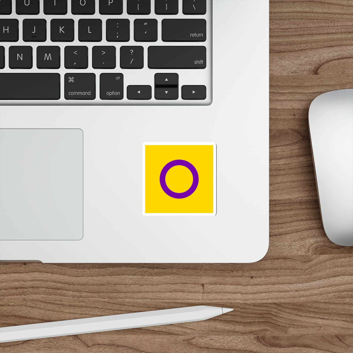 Die-Cut Stickers - Intersex Pride