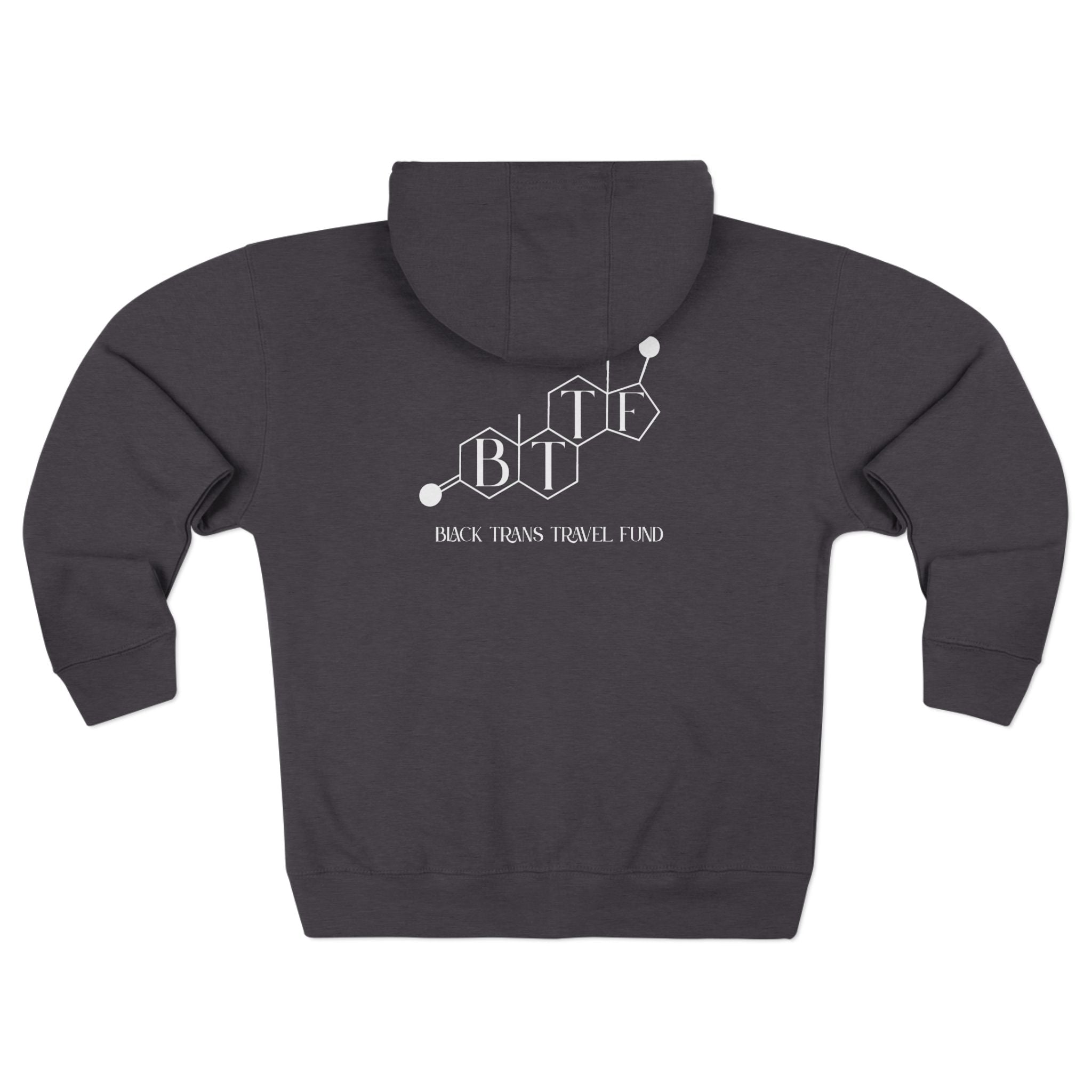 BTTF - Black Trans Travel Fund Unisex Zip-Up Hoodie