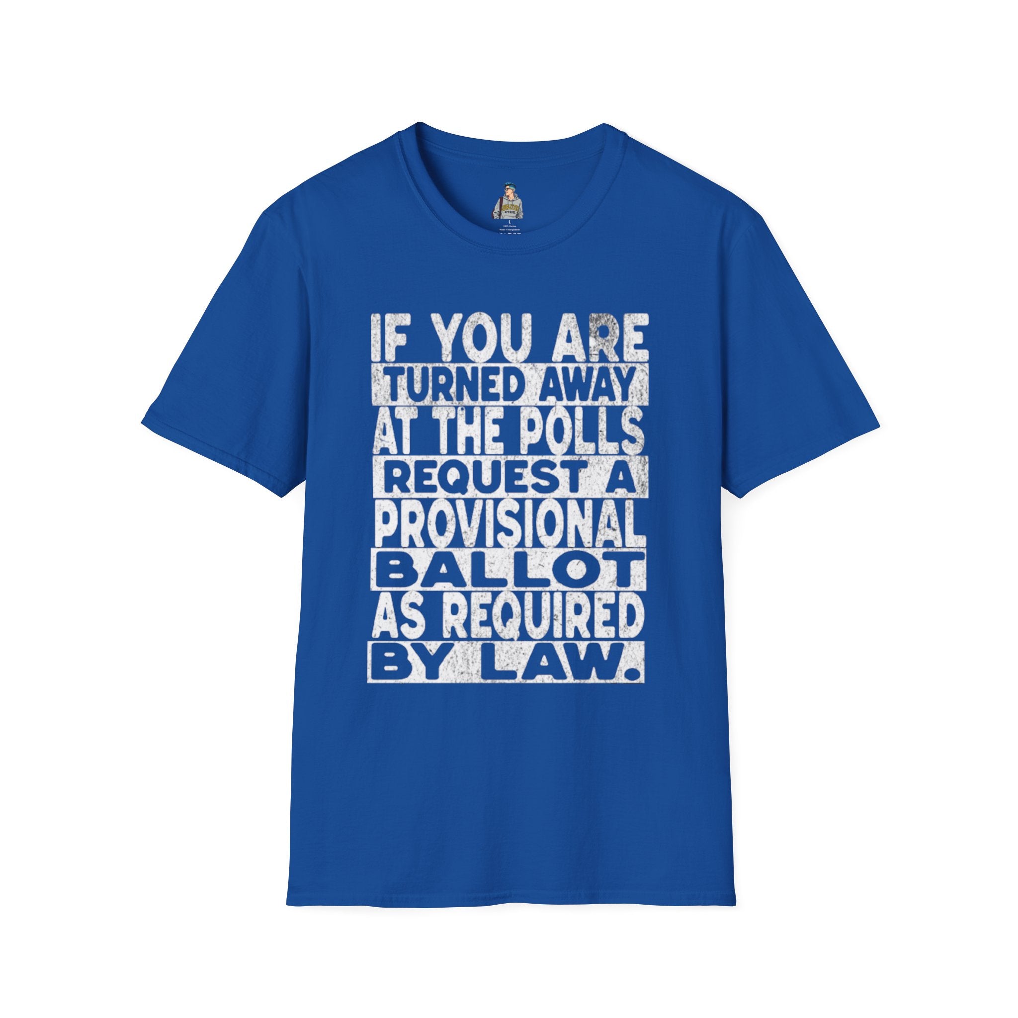 Do Not Be Intimidated Know Your Rights Voting Tee-English
