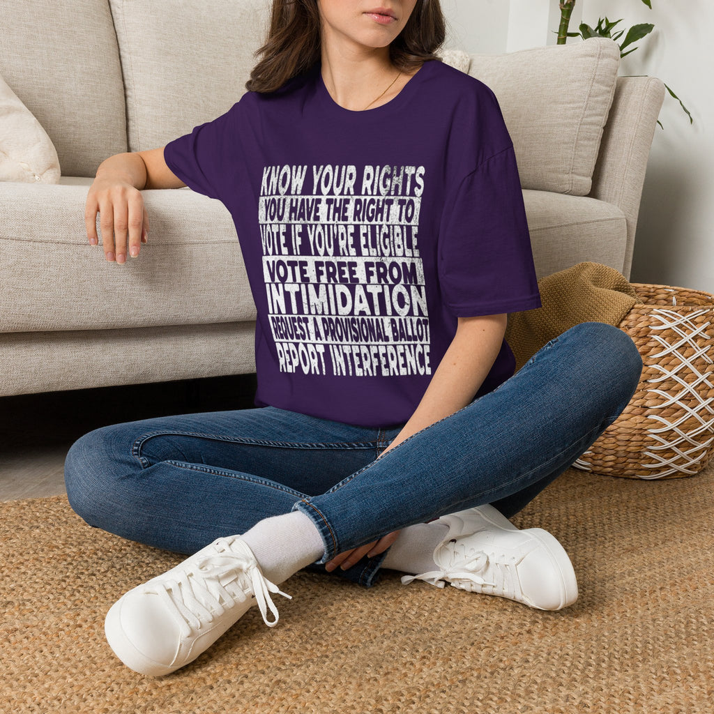 Know Your Voting Rights T-Shirt