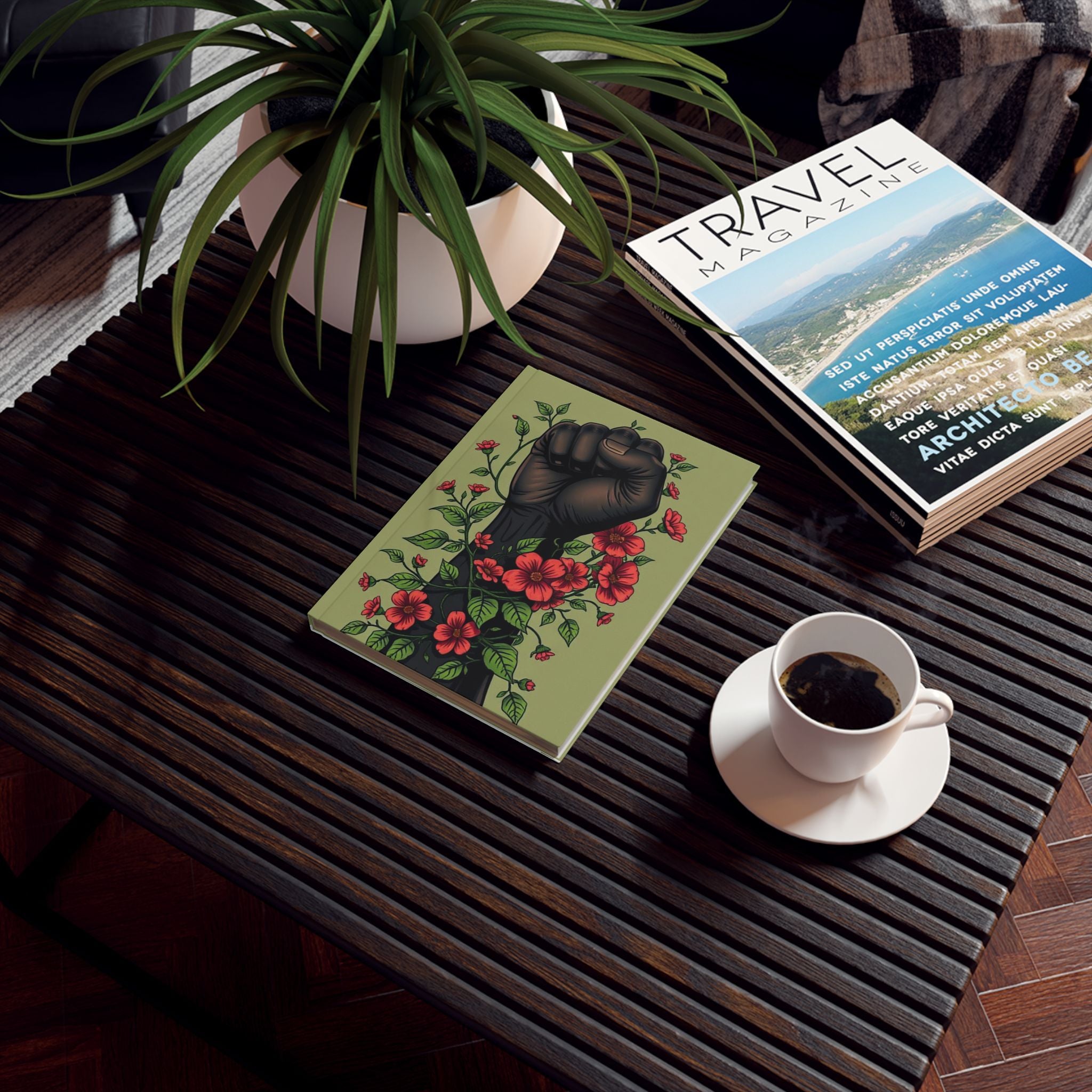 Grow Solidarity Hard Backed Journal - Perfect for Gifts, Journaling, and Celebrations