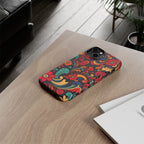Floral Paisley Tough Case for iPhone — Vibrant Protective Phone Cover